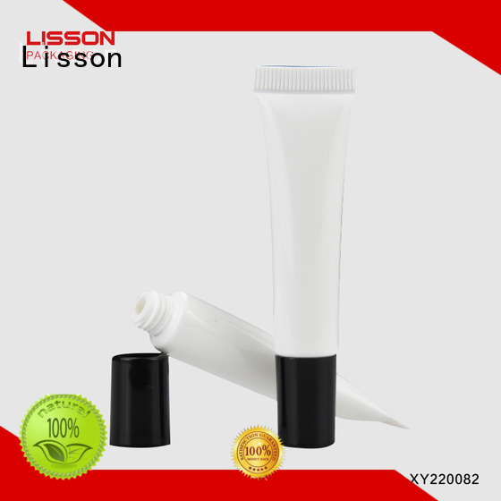 plastic cosmetic tubes round shape for essence Lisson