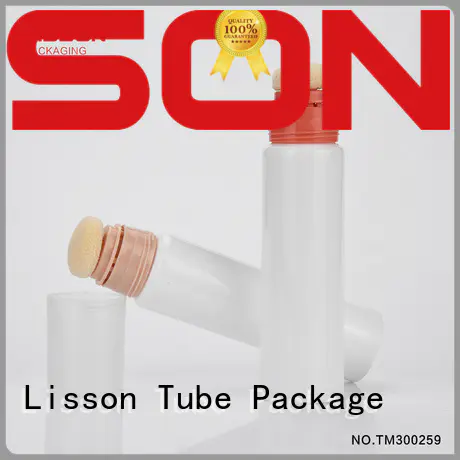 fliptop cosmetic tube blusher packaging Lisson Tube Package company