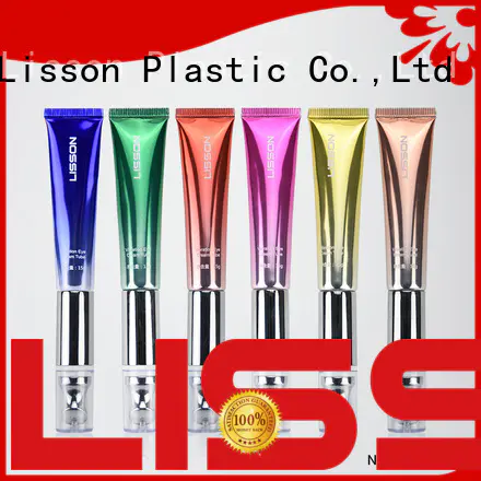 Lisson free sample tube lip gloss single steel for packing