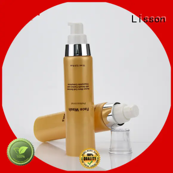 packaging hand lotion pump oval for cleanser