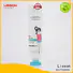 Biodegradable cosmetic facial cleanser plastic soft tube with flip top cap