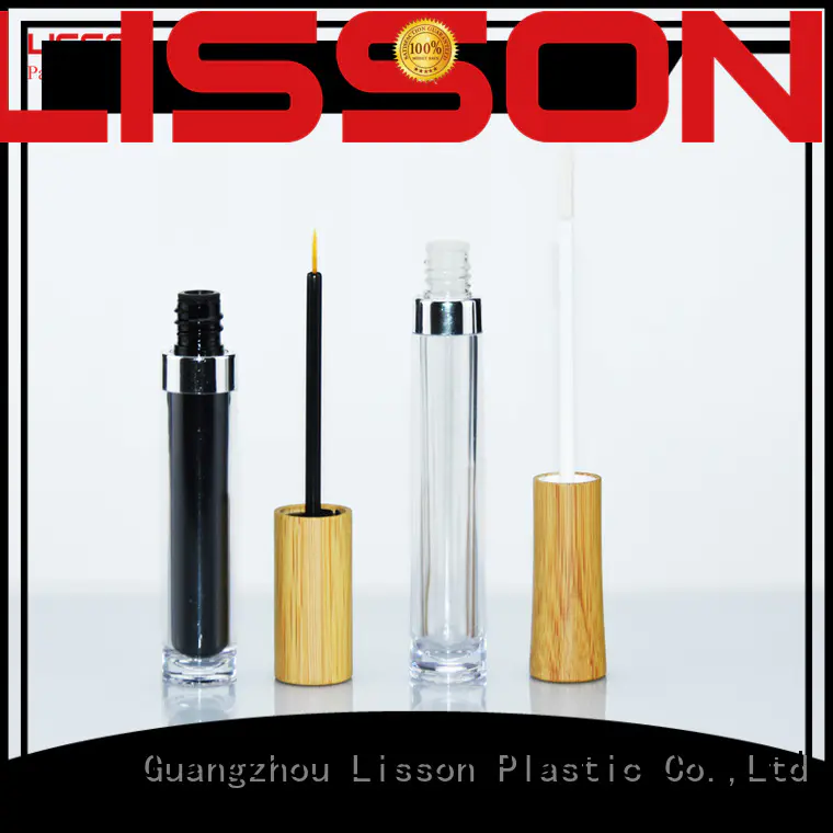 Lisson transparent empty lip balm containers bulk production for packaging