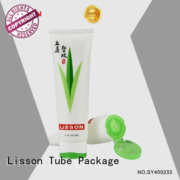 Hot matte plastic lotion tubes color Lisson Tube Package Brand