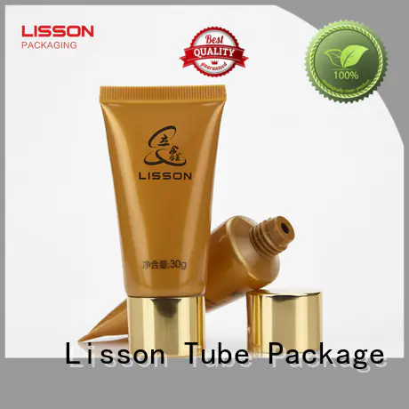 Lisson Tube Package Brand blossom golden plum lotion packaging