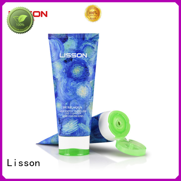Lisson screw lotion packaging by bulk for makeup