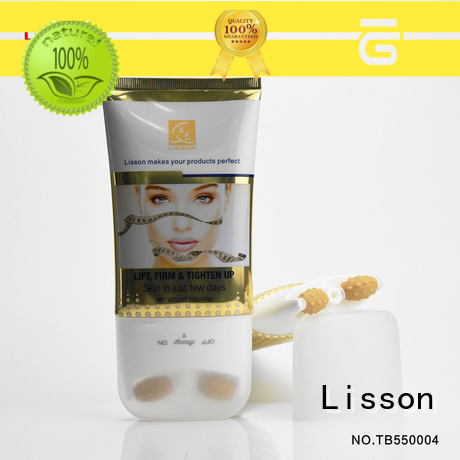 Lisson aluminium covered plastic tube containers therapy for essence