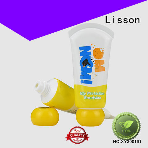 Lisson low cost lotion tubes special shape for storage