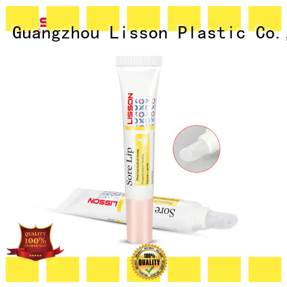 Lisson oem service round lip balm containers acrylic