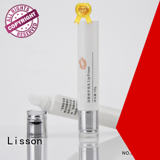 Lisson transparent round lip balm containers hot-sale for cosmetic