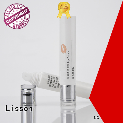 Envases de protector labial redondos transparentes Lisson, gran oferta para cosméticos