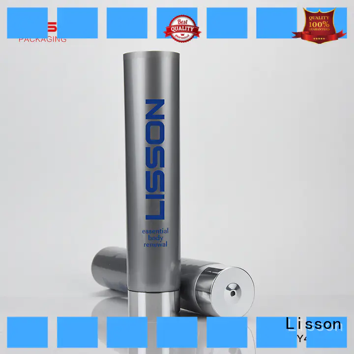embossment cosmetic squeeze tubes wholesale six steel for skin care Lisson