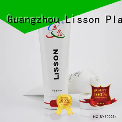 Lisson oval bottle tube packaging bulk production for lip balm