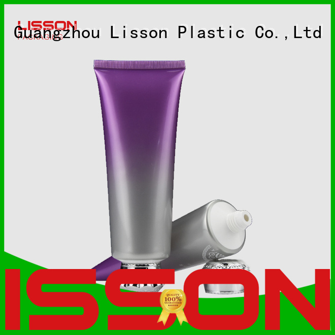 Lisson aluminium custom cosmetic packaging bulk production