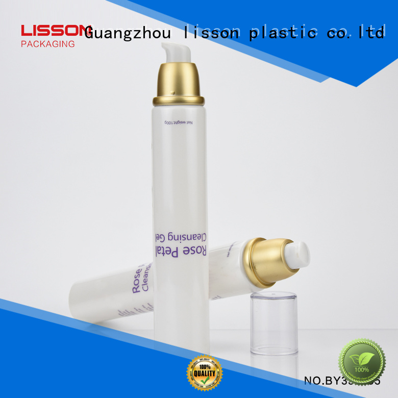 Lisson Tube Package Brand pe plastic airless lotion pump