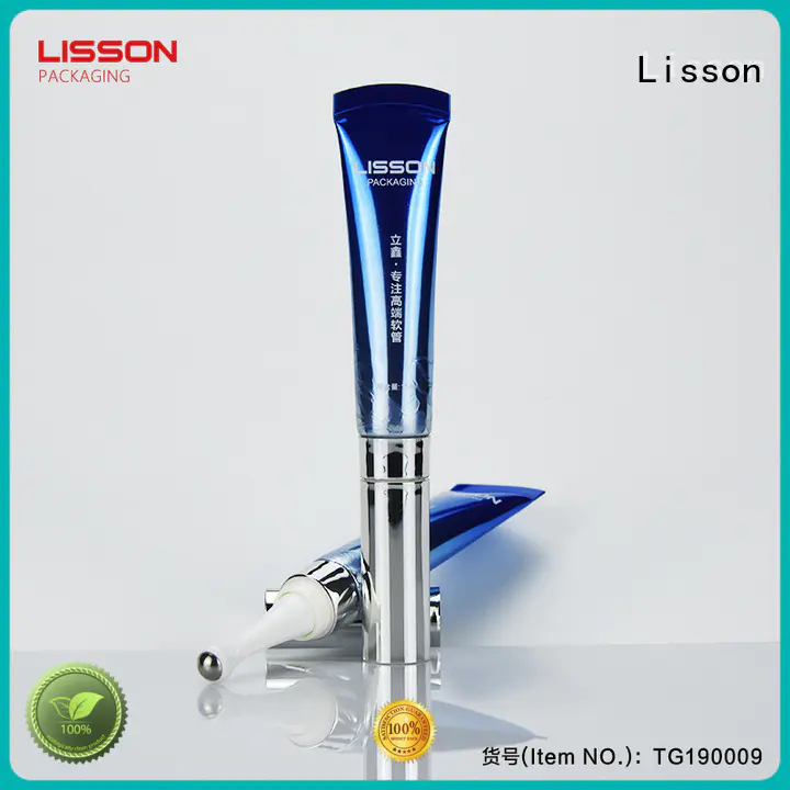 Lisson transparent lip gloss tube screw cap for makeup