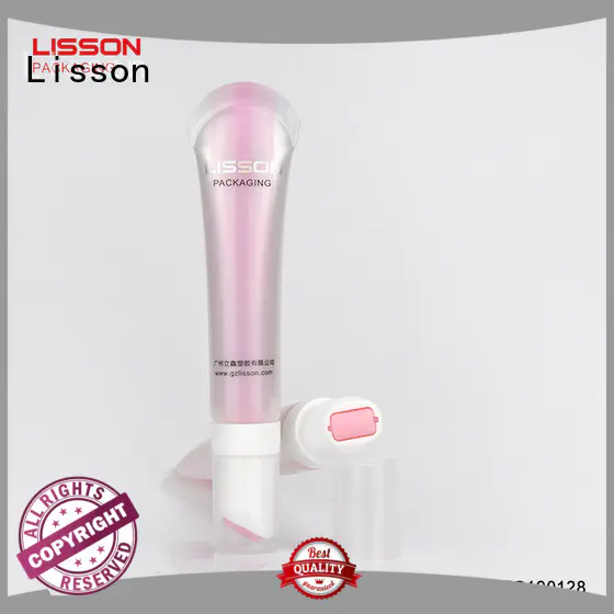 low cost squeeze tube lip gloss acrylic without switch for storage