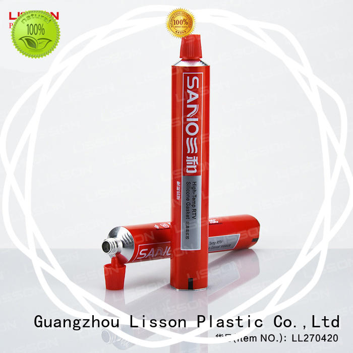 Lisson factory price metal cosmetic tubes best supplier for cream