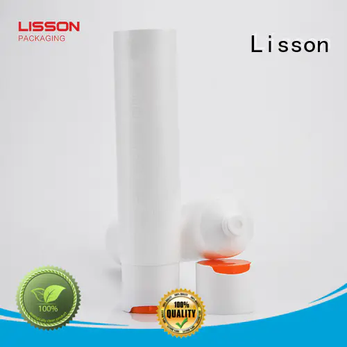 tube screw cap silver plating for facial cleanser Lisson
