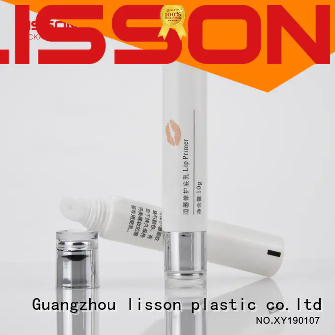 airless cosmetic bottles lip switch carving Lisson Tube Package Brand company