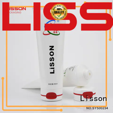 Lisson free sample green cosmetic packaging by bulk for lip balm
