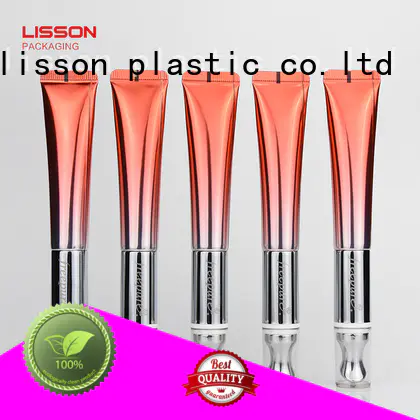 airless cosmetic bottles round Lisson Tube Package Brand empty tubes for creams
