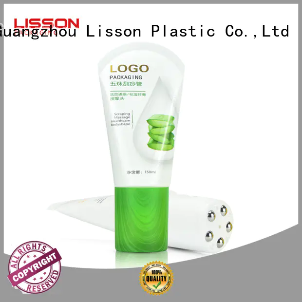 Lisson top brand plastic tube containers for toiletry