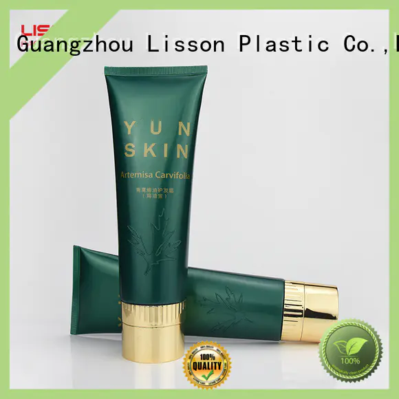 screw cap cosmetic tube packaging free design round rotary for packaging