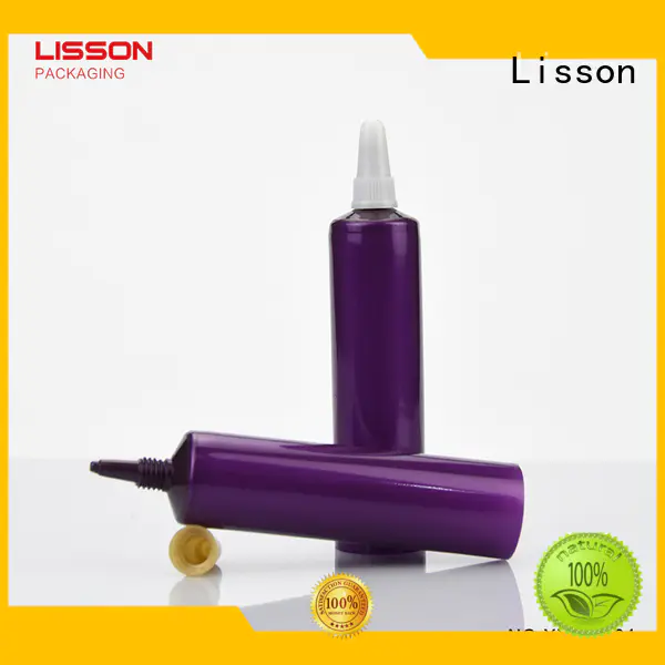 Lisson Brand cap vertical plastic tubes with screw caps