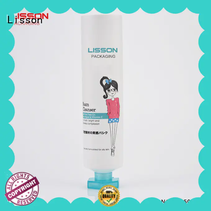 Lisson double layer squeeze tube hot-sale for cream