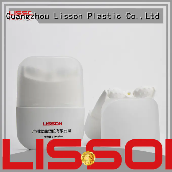 six steel plastic tube containers double for packing Lisson