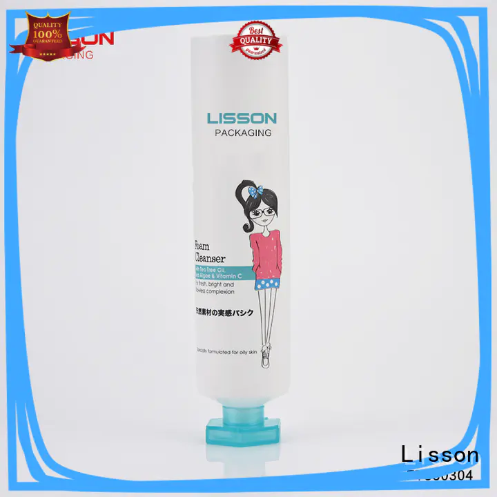 silica face wash tube black for lotion Lisson
