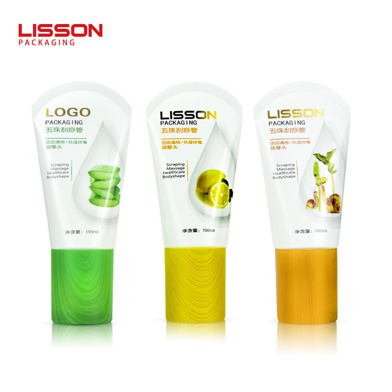 Lisson screw cap lotion tubes wholesale scraping for skin care-3