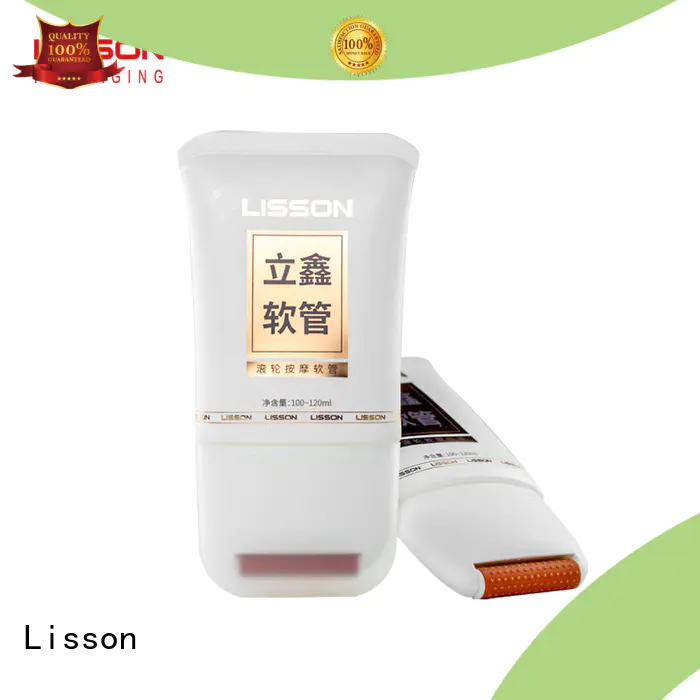 Lisson metal switch cosmetic squeeze tubes wholesale round rotary for packaging