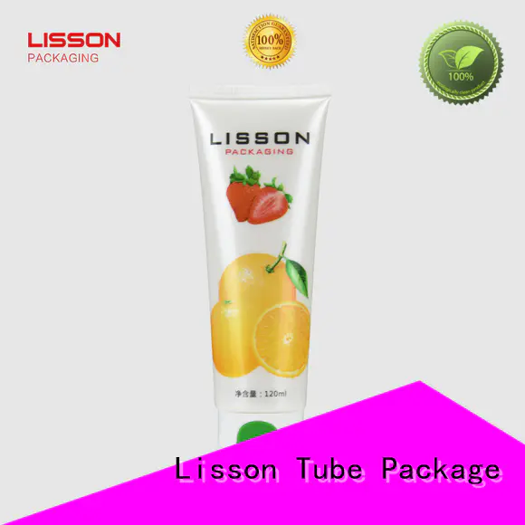 Hot color plastic lotion tubes press Lisson Tube Package Brand