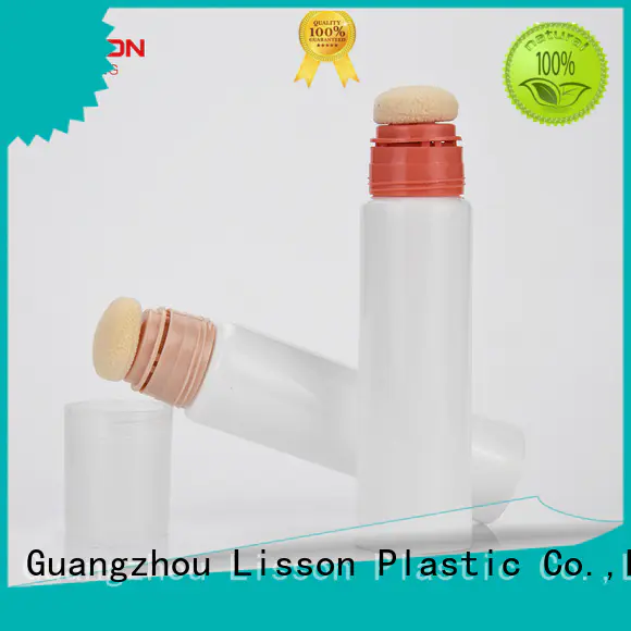 Lisson sunscreen cosmetic plastic tube manufacturers cotton head for packing