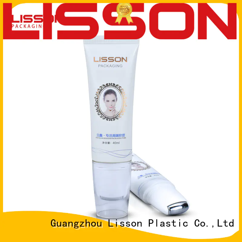 Lisson free sample plastic tube containers popular for cosmetic
