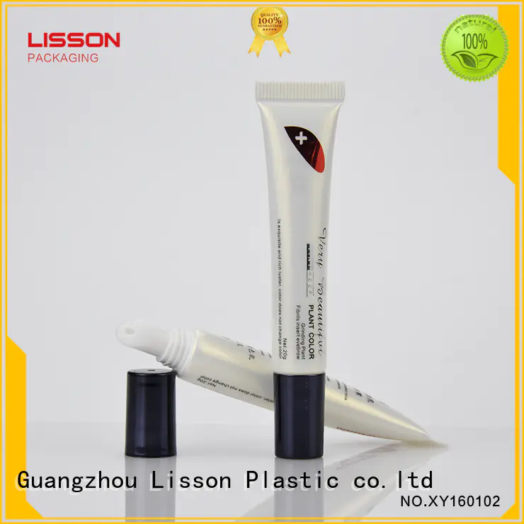 airless cosmetic bottles brand angle transparent empty tubes for creams manufacture