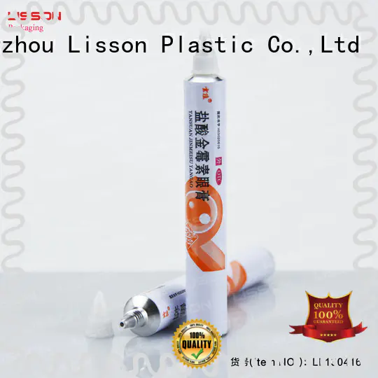 cosmetic aluminium tube suppliers customized for packing Lisson