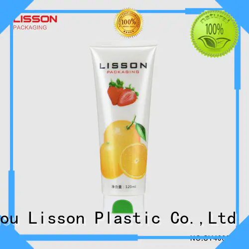 Lisson custom shape empty lotion tubes wholesale bulk production for makeup