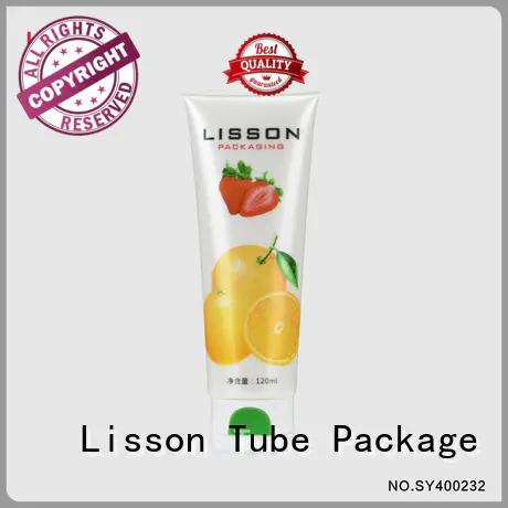 volume big Lisson Tube Package Brand plastic lotion tubes
