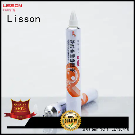 aluminum collapsible tubes customized for ointment Lisson