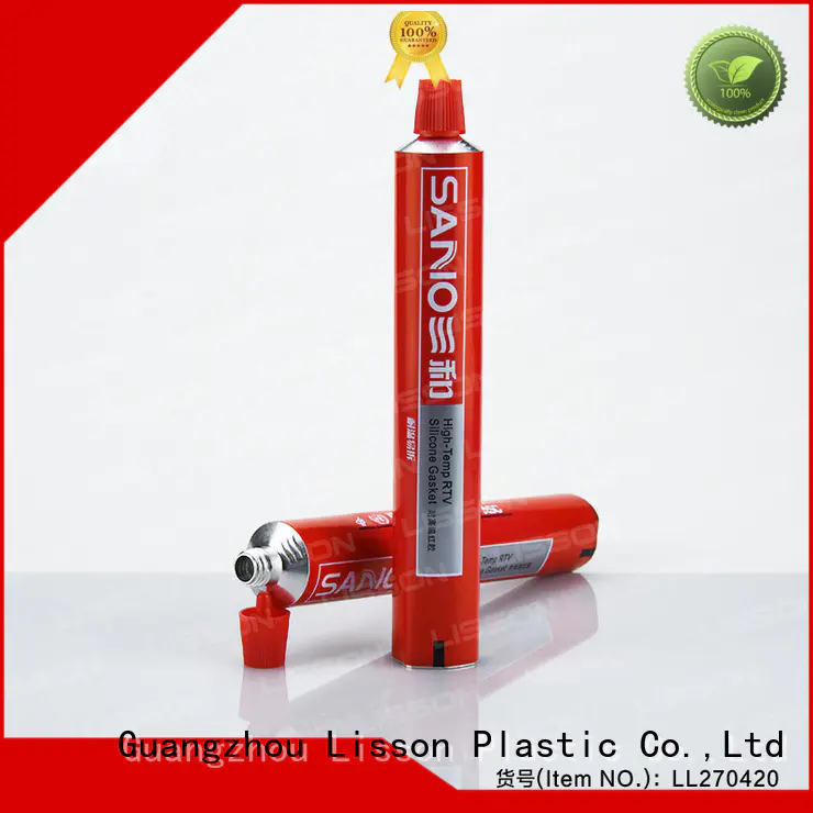 Lisson metal tube packaging customized for ointment