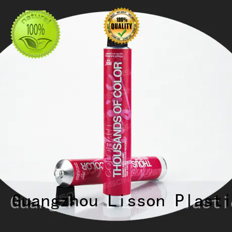 Lisson oem aluminum collapsible tubes at discount for lotion