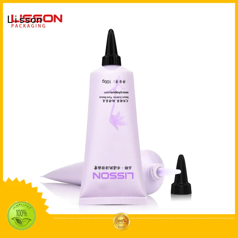 Lisson free sample plastic tube containers free delivery for toiletry