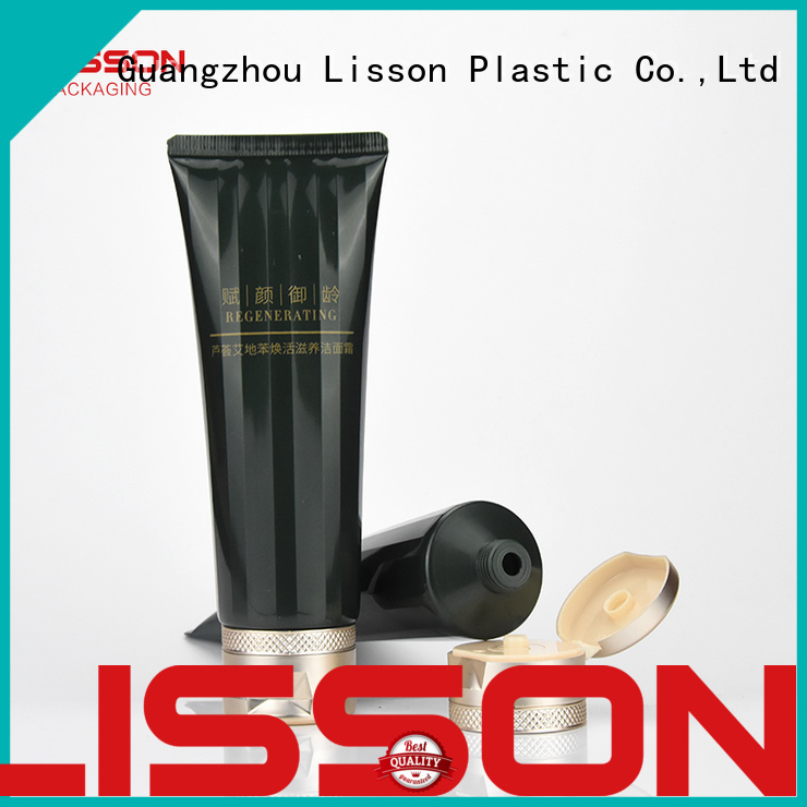Lisson screw lotion tubes silver coating for cream