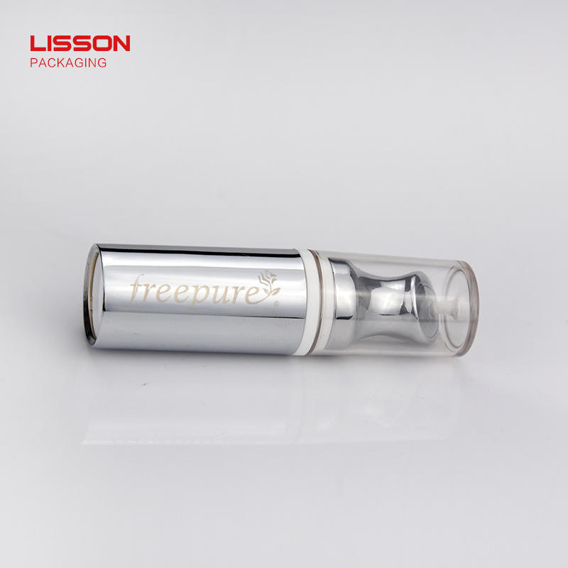 Lisson double rollers clear plastic tube packaging oval-2