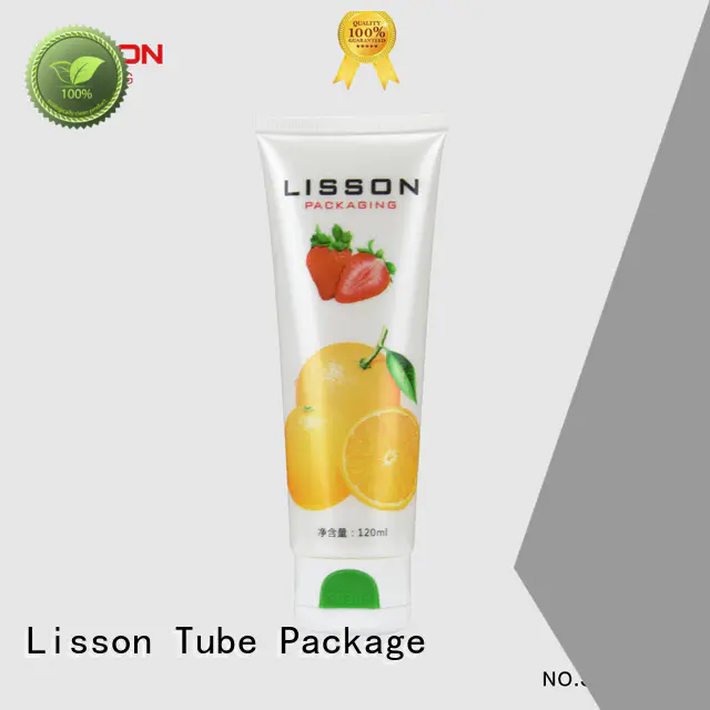 big switch top Lisson Tube Package Brand plastic lotion tubes manufacture