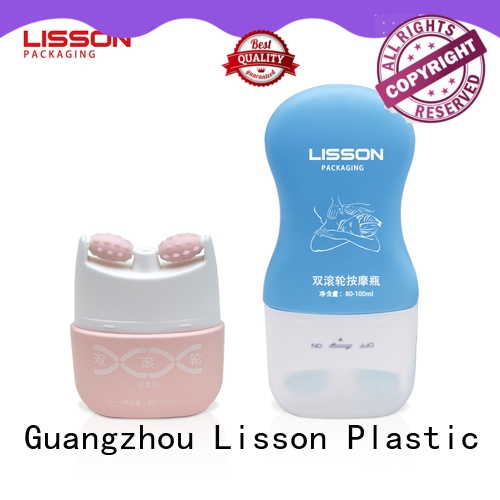 luxury cosmetic bottle facial round bottom for packaging