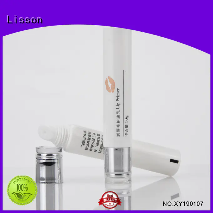 10g acrylic cap cosmetic packaging tube for lip gloss