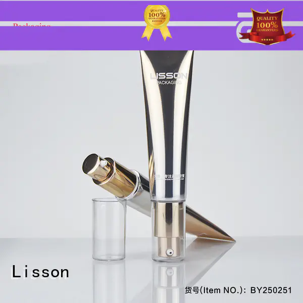 Lisson hemisphere squeeze tubes for cosmetics durable for lotion